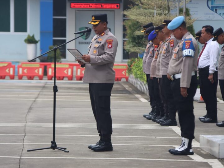 Wakapolresta Tangerang Pimpin Apel Pagi, Tekankan Tanggung Jawab dalam Bertugas