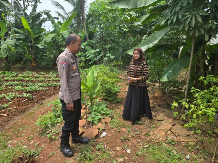 Polsek Mauk Polresta Tangerang Gelar Asta Cita Presiden RI Terkait Ketahanan Pangan di Kp. Kemiri