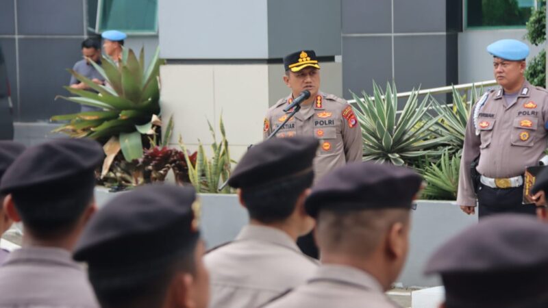 Kapolresta Tangerang Pimpin Apel Pagi, Tekankan Kedisiplinan dan Quick Response dalam Pelayanan Masyarakat