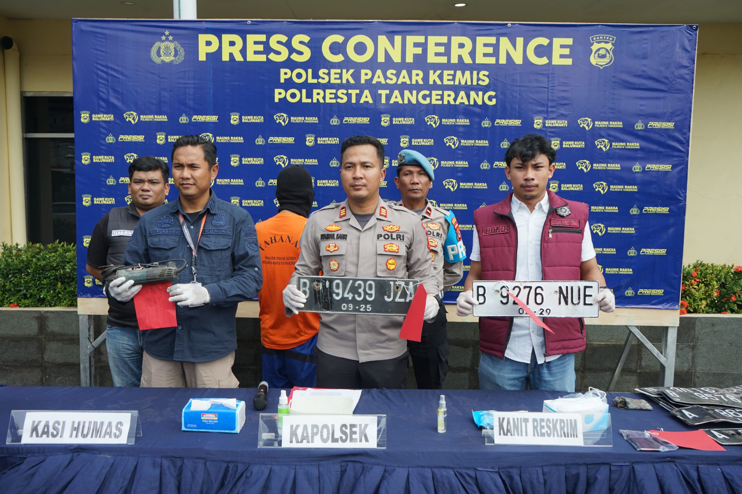 Spesialis Pencurian Mobil Pick Up Ditangkap Unit Reskrim Polsek Pasar Kemis