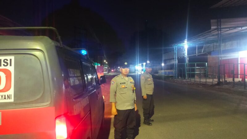 Giat Preventif Polsek Balaraja Patroli Malam Hari Antisipasi Guantibmas di Darkum Polsek Balaraja