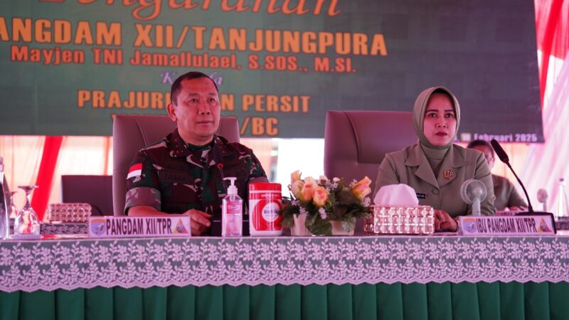 Yonkav 12/BC terima Kunjungan Kerja Pangdam XII/Tanjungpura