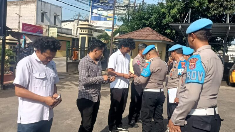 Demi Terwujudnya Disiplin Provost Bivpropam Polda Banten Lakukan Operasi Gaktibplin Kepada Anggota Polsek Balaraja Polresta Tangerang