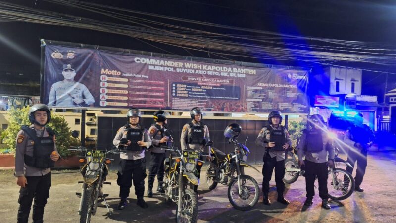 Upayakan Tangerang Aman, Pendekar Raksa Giatkan Patroli Malam