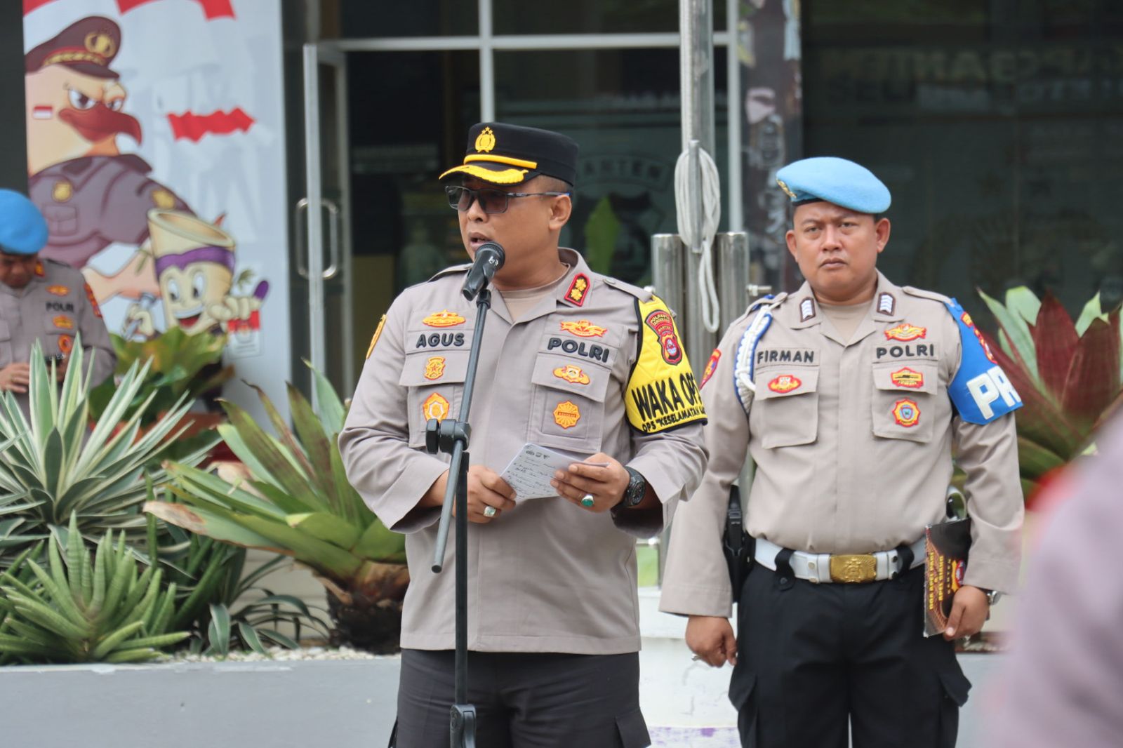 Wakapolresta Tangerang Pimpin Apel Pagi, Tekankan kegiatan preventif dan preemtif