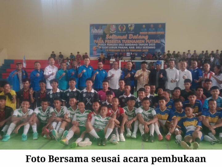 KNPI Deli Serdang Prakarsai Pertandingan Futsal Piala Pemuda 19-23 Februari 2025