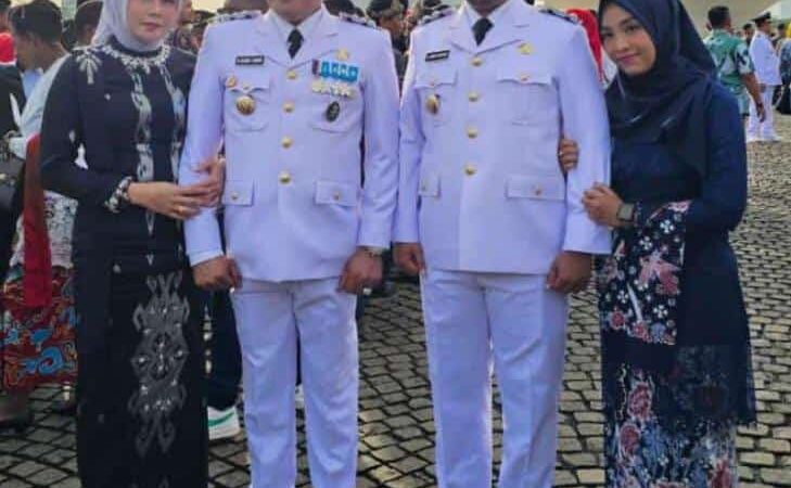 H. Slamet Junaidi dan Ahmad Mahfud Dilantik di Istana Negara Sebagai Bupati dan Wakil Bupati Sampang