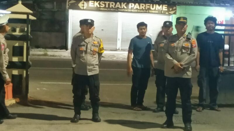 Anggota Polsek Balaraja Gelar Sispam Mako Guna Tingkatkan Keamanan di Mako Polsek Balaraja Polresta Tangerang