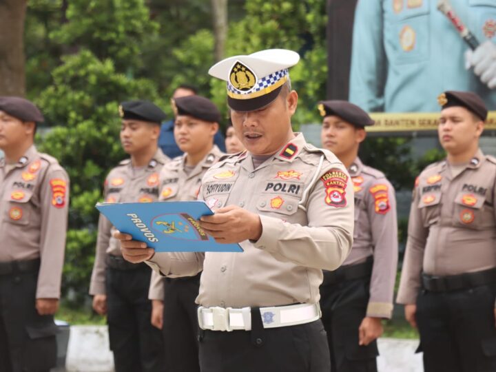 Wakapolresta Tangerang Pimpin Apel Pagi, Tekankan Quick Response Pelayanan Kepada Masyarakat