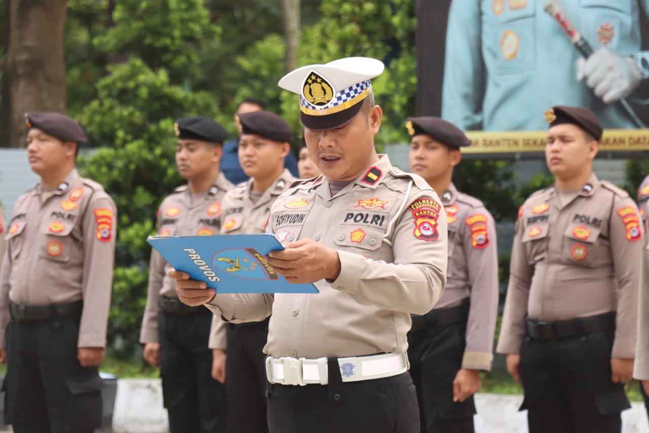 Wakapolresta Tangerang Pimpin Apel Pagi, Tekankan Quick Response Pelayanan Kepada Masyarakat