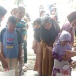 Serikat Media Siber Indonesia (SMSI) Madina Berbagi Beras Untuk Anak Yatim Dan Jompo Di Panyabungan