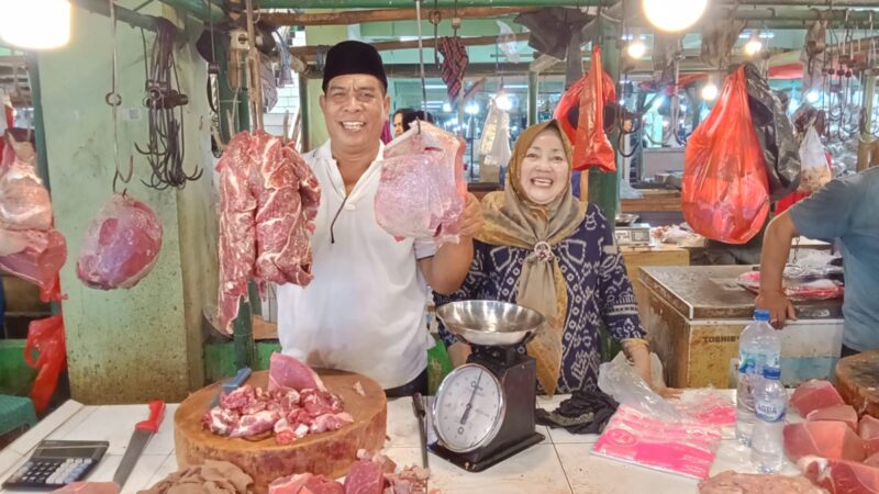 Harga Daging Sapi di Pasar Parung panjang  Tembus Rp 140/Kg Jelang Ramadan