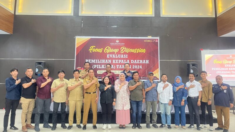 KPUD Deli Serdang Gelar Focus Group Discussion (FGD) Evaluasi Pilkada 2024