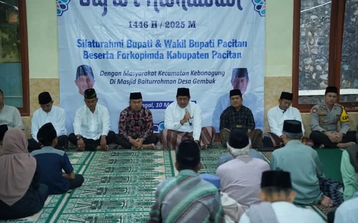 Rangkaian Safari Ramadhan Hari ke-10 Pemkab Pacitan di Kecamatan Kebonagung dan Kecamatan Punung