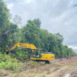 Guna Kenyamanan Warga, Satgas TMMD Reg Ke-123 Kodim 1019/Katingan Terus Maksimalkan Pengerjaan Badan Jalan