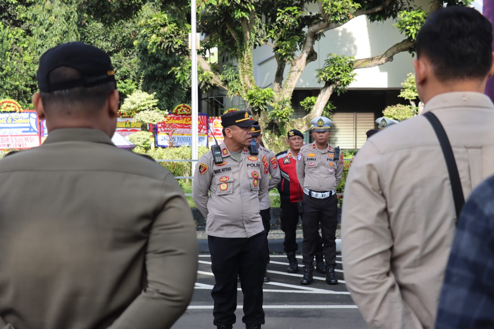 Polresta Tangerang Gelar Apel Pengamanan Sertijab Bupati dan Wakil Bupati Tangerang