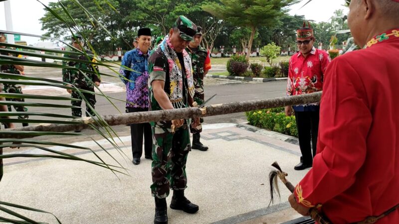 Pemerintah Kabupaten Seruyan Sambut Kedatangan Ketua Tim Wasev TMMD ke-123.