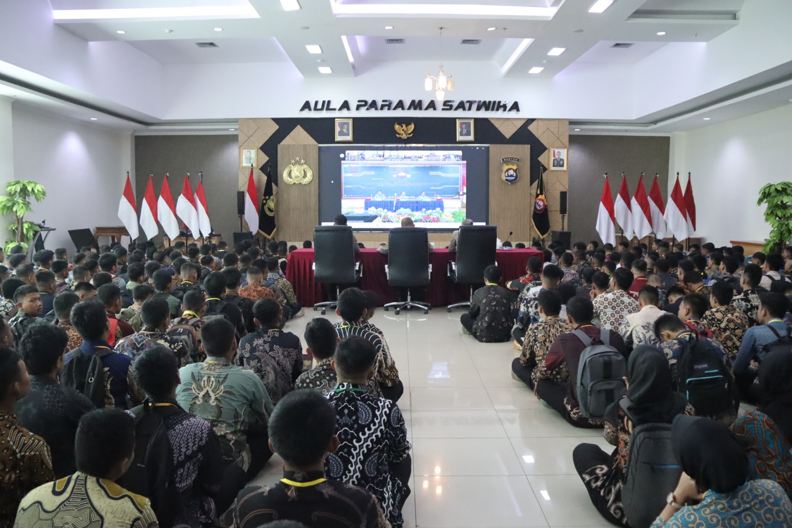 Polresta Tangerang Gelar Penandatanganan Pakta Integritas dan Pengambilan Sumpah Seleksi Penerimaan Akpol dan Bintara Polri T.A. 2025