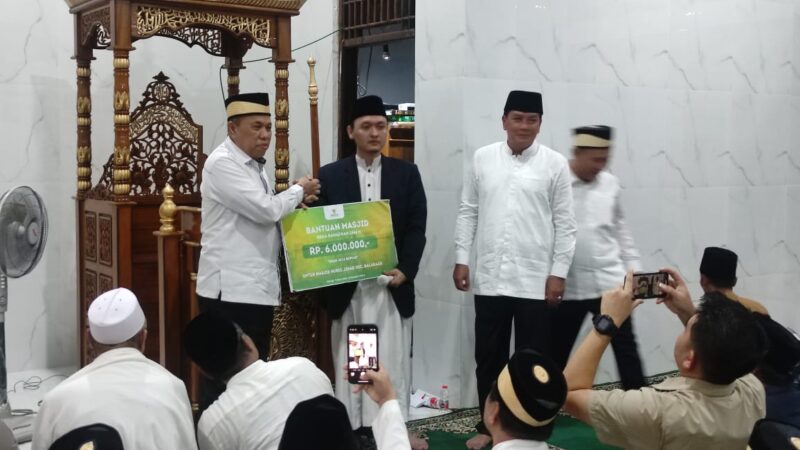 Taraweh Keliling Bupati Kabupaten Tangerang & Forkopimda Jalin Silaturahmi di Masjid Nurul Jihad Desa Tobat Kecamatan Balaraja