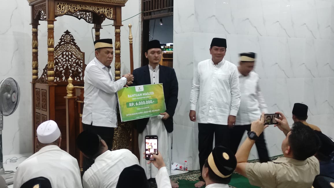 Taraweh Keliling Bupati Kabupaten Tangerang & Forkopimda Jalin Silaturahmi di Masjid Nurul Jihad Desa Tobat Kecamatan Balaraja