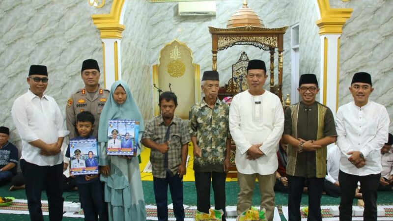 Ketua DPRD Lampung Utara Safari Ramadan di Masjid Nur Al-Fath