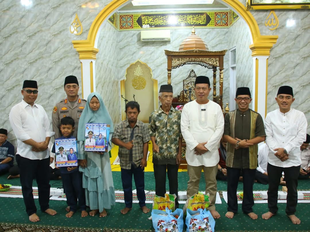 Ketua DPRD Lampung Utara Safari Ramadan di Masjid Nur Al-Fath