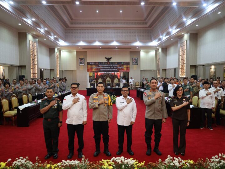 Kapolresta Tangerang Hadiri Rapat Koordinasi Pengamanan Idul Fitri 1446H