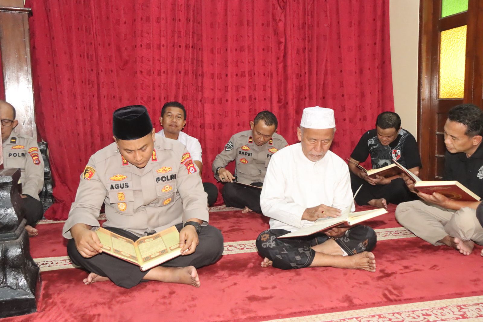 Tadarusan Saban Pagi, Rutinitas Personel Polresta Tangerang Selama Ramadan