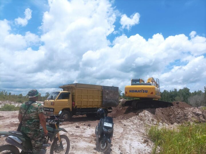 Kebut Pengerjaan Fisik, Satgas TMMD Reg ke-123 Abaikan Rasa Lelah.