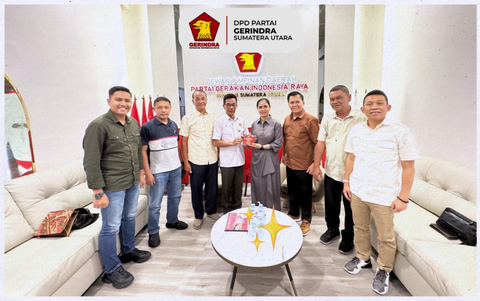 DPD Gerindra Sumut Terima Audiensi LEMPABUDTI YIHLP, Bahas Pekan Budaya Nusantara II 2025