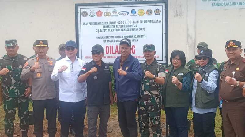 Kasum TNI Kunjungi Satgas Garuda di Provinsi Kalteng