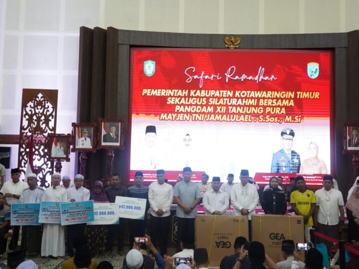 Pangdam XII/Tpr Tingkatkan Silahturahmi Melalui Safari Ramadhan