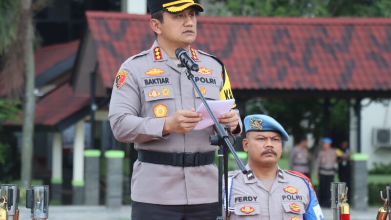 Kapolresta Tangerang Pimpin Apel Gelar Ops Ketupat Maung 2025