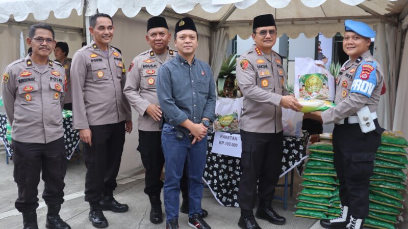 Polresta Tangerang Gelar Bazar Ramadhan Polri Presisi 2025