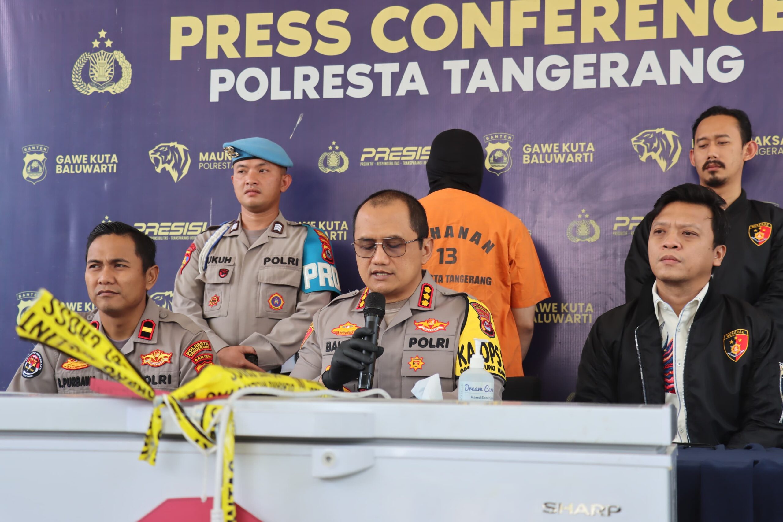 Polresta Tangerang Ungkap Pelaku Mutilasi di Tangerang