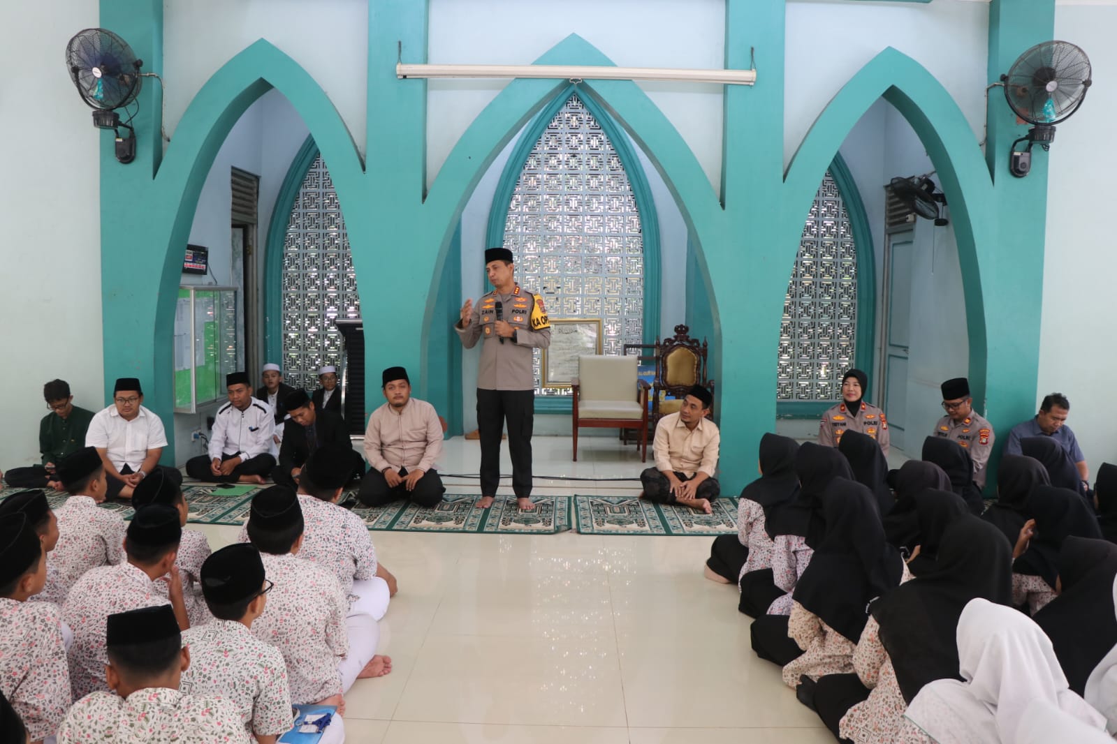 Ramadhan Berkah, Kapolres Silaturahmi ke Ponpes Annuqthah di Pinang Kota Tangerang