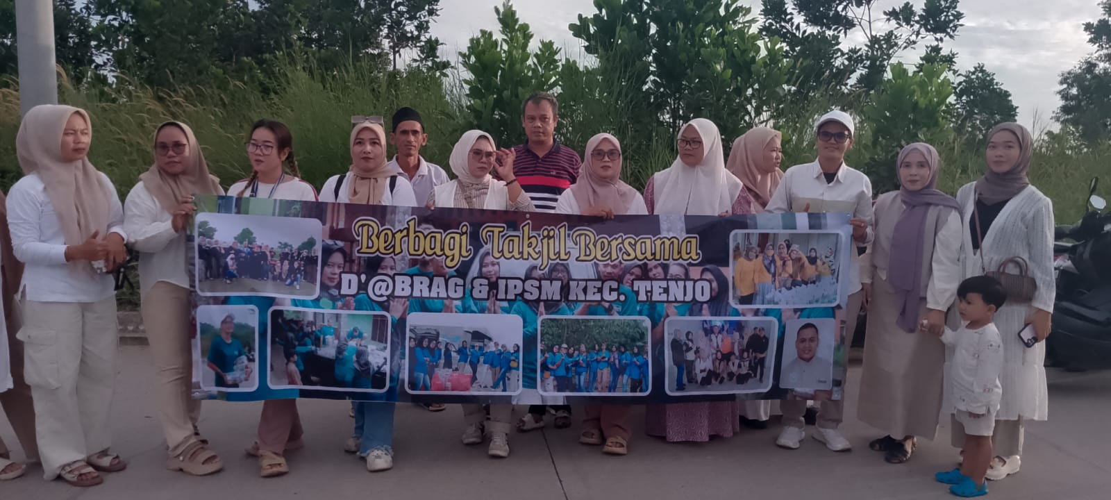 D’Abrag Dengan IPSM Berbagi Ratusan Takjil.