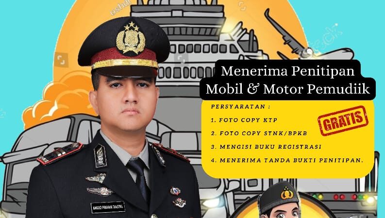 Polsek Cisoka Polresta Tangerang Membuka Layanan Penitipan Kendaraan Bermotor, Gratis…!!