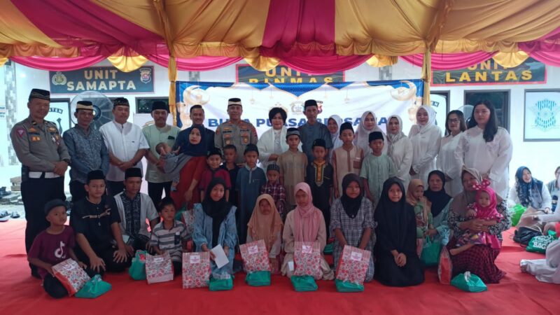 Berbagi di Bulan Ramadhan, Kapolsek Tigaraksa Laksanakan Buka Puasa Bersama dan Santunan Anak Yatim
