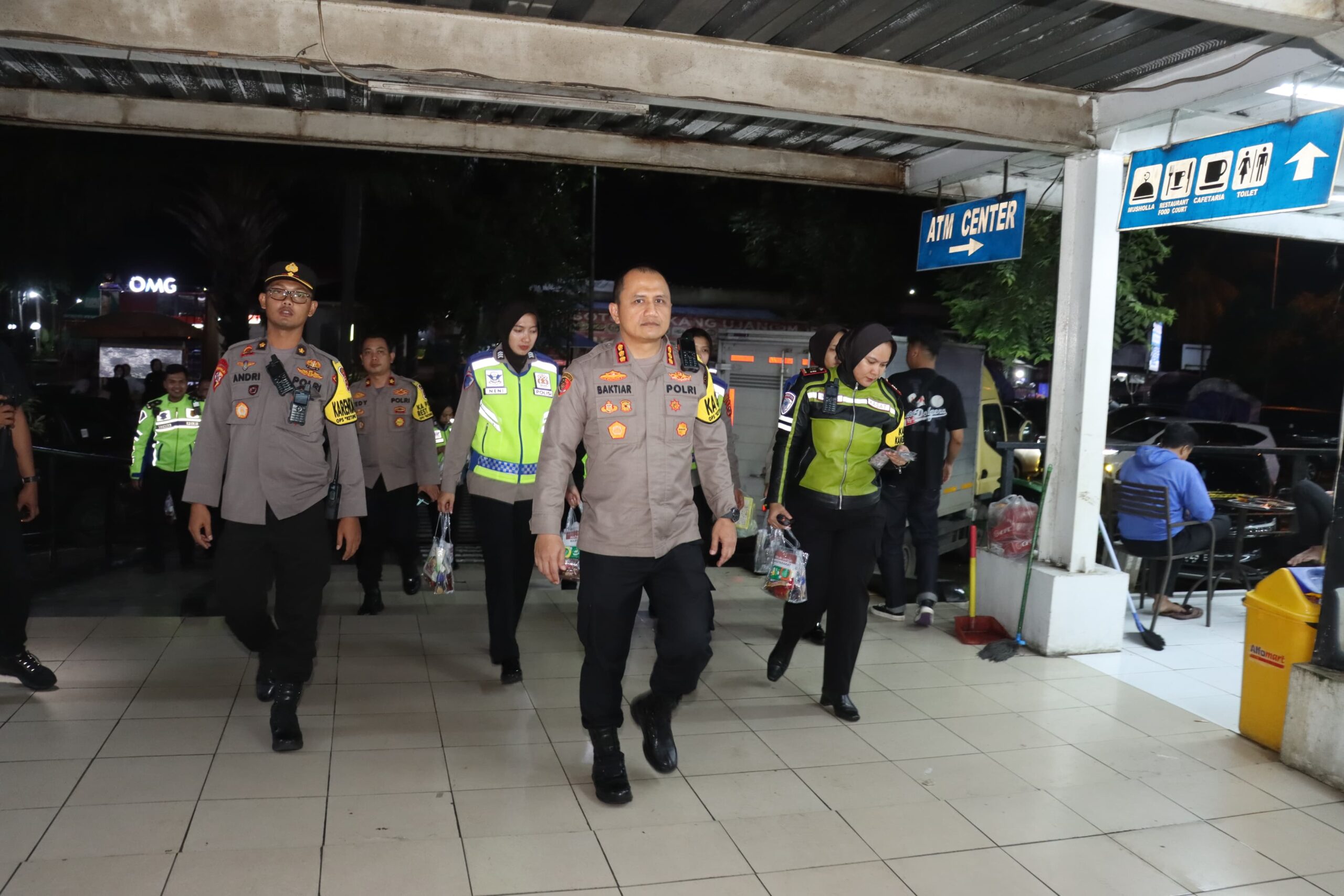 Pastikan Mudik Aman dan Lancar, Kapolresta Tangerang Turun Langsung Cek Jalur Mudik di Rest Area Tol KM. 43