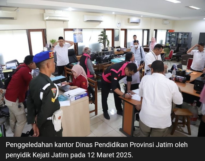 Penyidik Kejati Tak Temukan Alamat Dua Rekanan Dugaan Korupsi Dana Hibah Alat SMK Dindik Jatim.