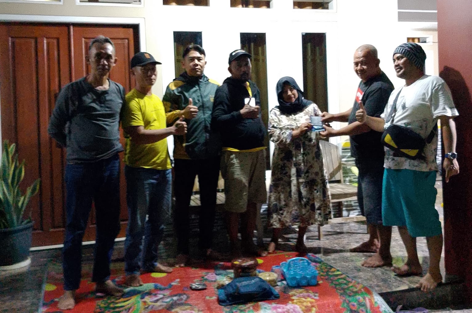 Halal Bihalal dan Reuni Akbar SMPN 1 Jampang Kulon Tahun 1993 Adakan Santunan Anak Yatim