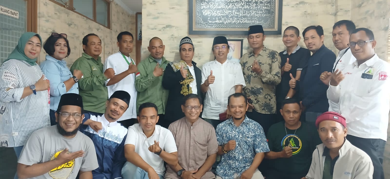 LBH AAIR (LEMBAGA BANTUAN HUKUM AMANAH ADIL INDONESIA RAJA) MENGADAKAN HALAL BI HALAL.