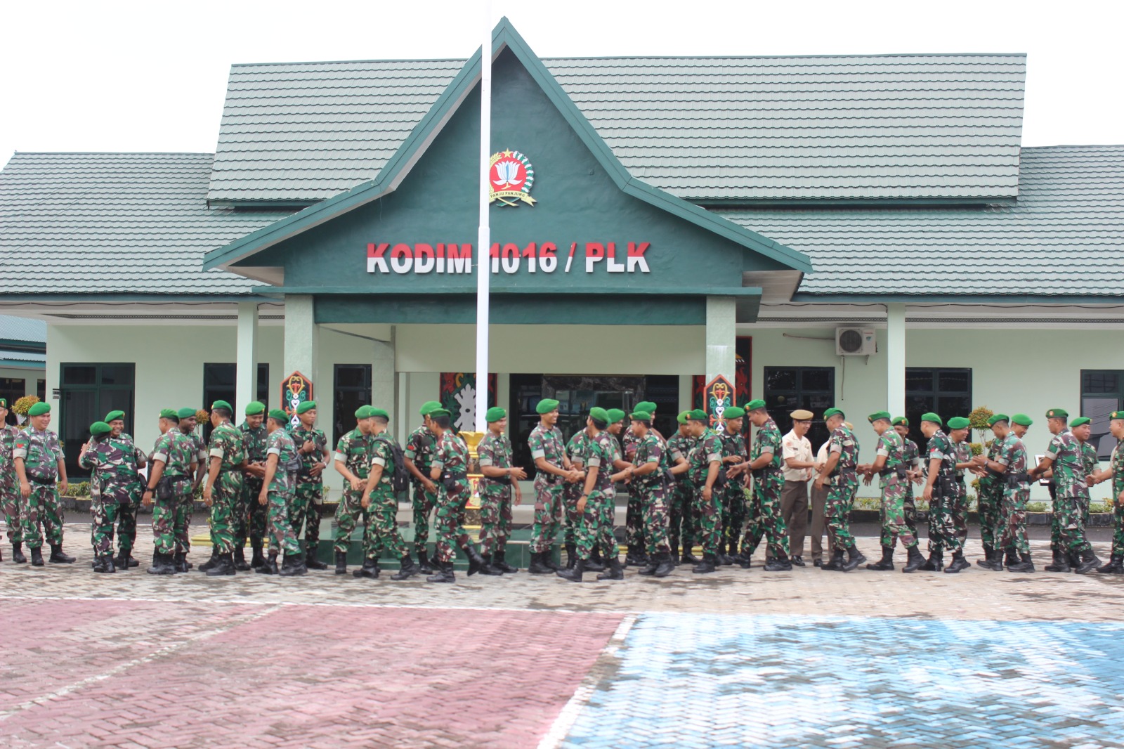 Halal Bihalal Kodim 1016/Palangka Raya Pererat Silahturahmi