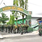 Bina Fisik Prajurit, Kodim 1015/Sampit Gelar Latihan Hanmars Program PSJM TA.2025