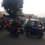 Ciptakan Kamseltibcarlantas di Wilayah Personil Polsek Balaraja Giat Pengaturan Arus Lalu Lintas Sore Hari di Wilayah Hukum Polsek Balaraja