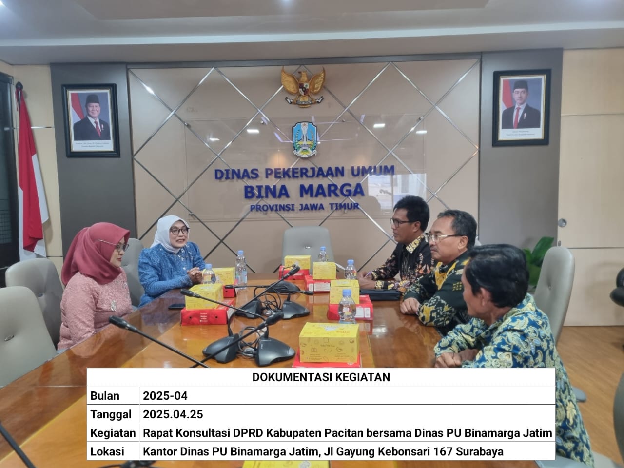 Tingkatkan Kualitas Pelayanan Publik, DPU Bina Marga Jatim dan DPRD Pacitan Perkuat Sinergi Pembangunan Infrastruktur