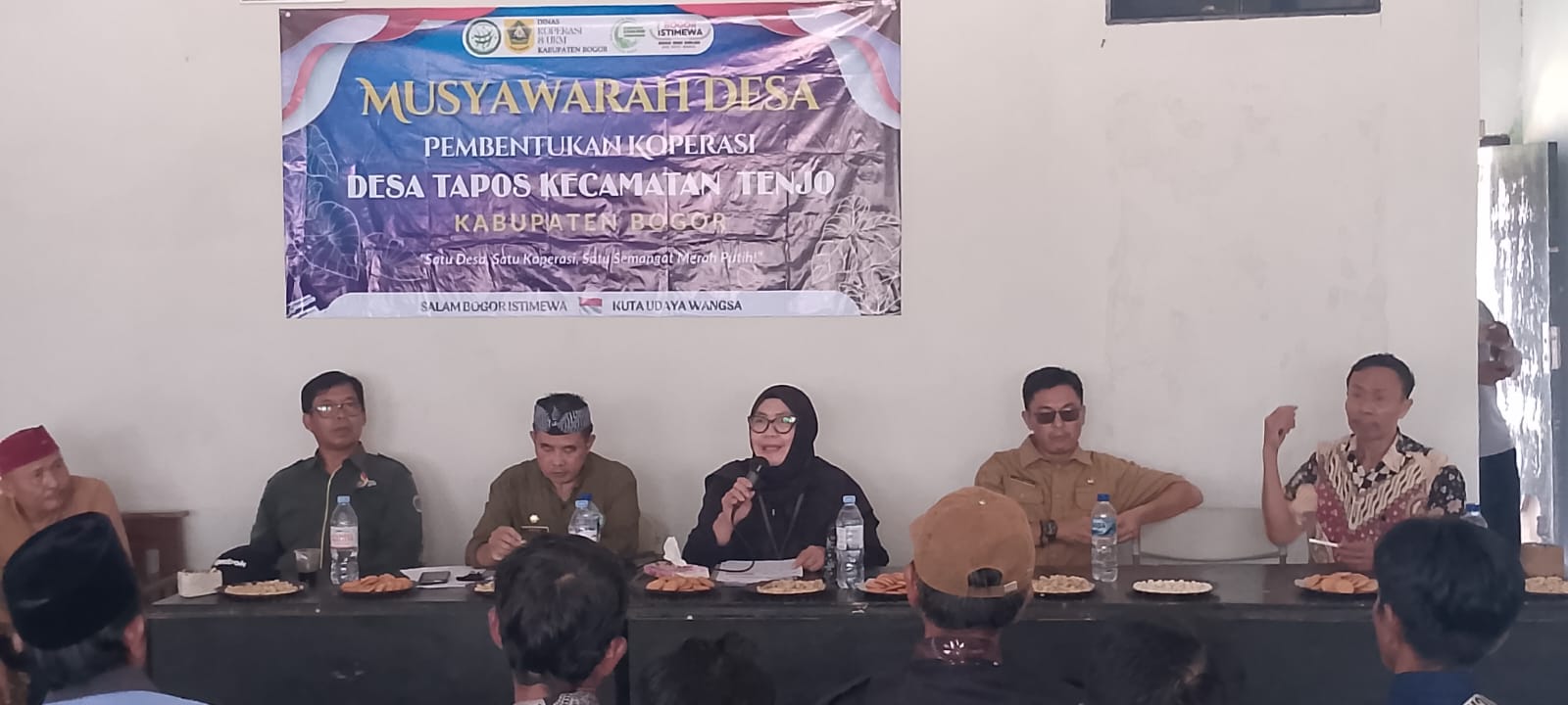 Sosialisasi Musdes Koperasi Merah Putih di Desa Tapos “Peningkatan Perekonomian Masyarakat”.