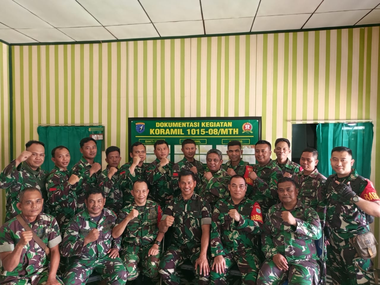Lepas Pisah Koramil 1015-08/Mentaya Hulu Kapten Inf Syahidin