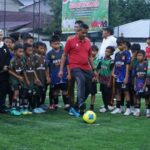 Dukung Sepak Bola di Palangka Raya, Kasdim 1016/Plk Hadiri Pembukaan Liga 1 dan Liga Usia Dini ASKOT PSSI Palangka Raya